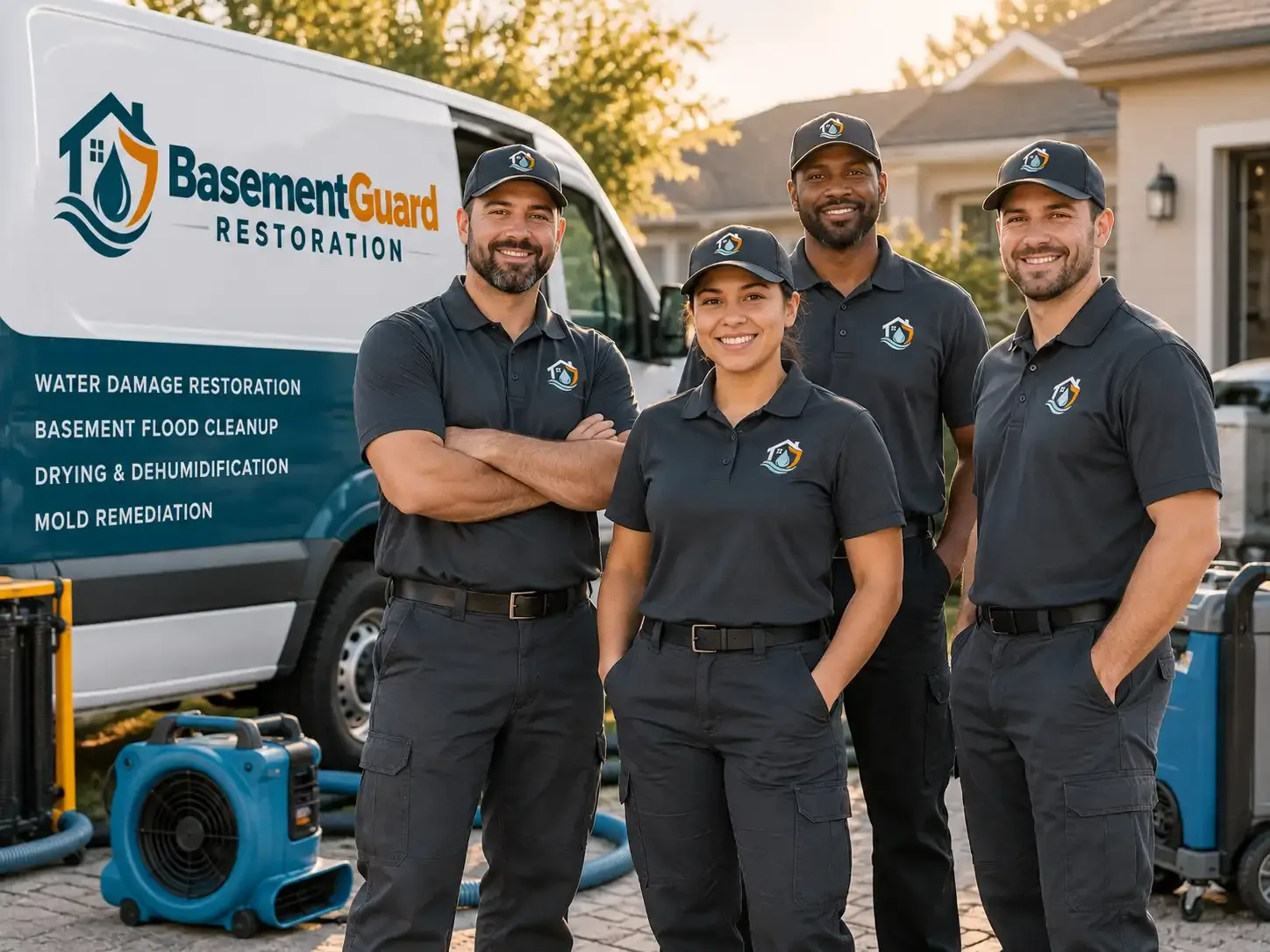 Basement Water Damage Restoration company in Deloit, IA